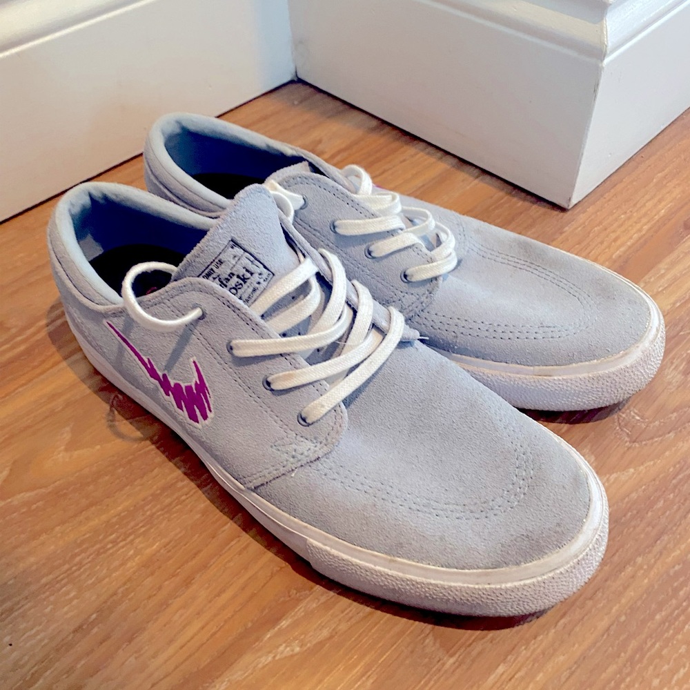 Nike Zoom Stefan Janoski RM SB 'Light Armory Blue Vivid Purple'